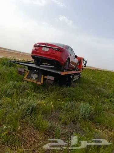 سطحه هيدروليك نقل وشحن السيارات 0