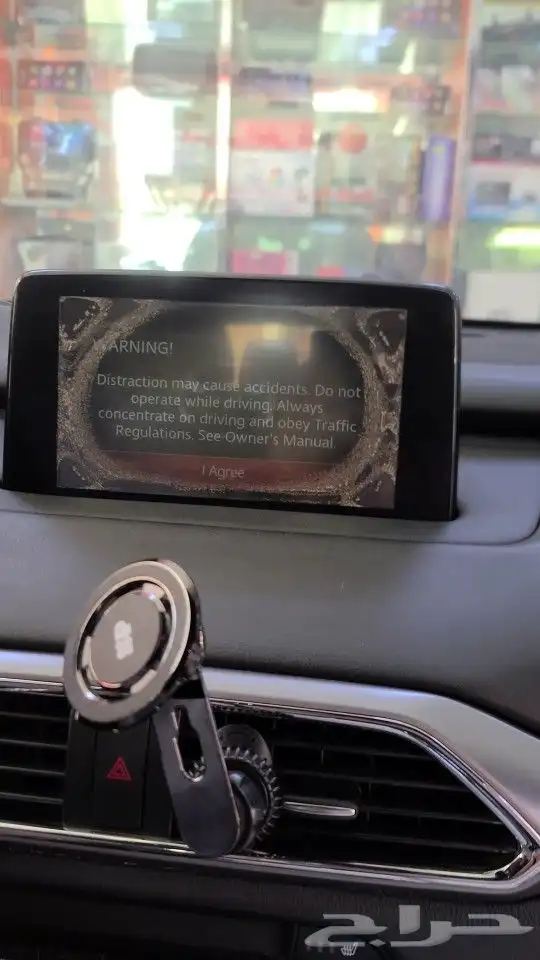 اصلاح شاشة اللمس مزداءCX9 المتوقفه والمشهبه تغيير شاشة لمس 2