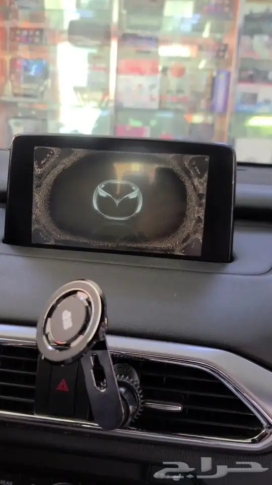 اصلاح شاشة اللمس مزداءCX9 المتوقفه والمشهبه تغيير شاشة لمس 0