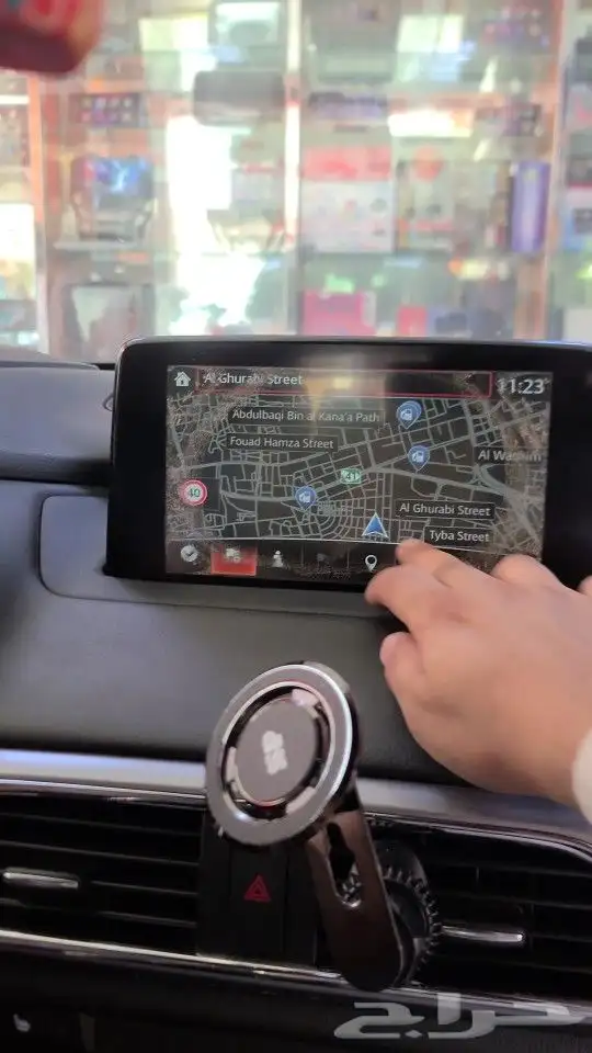 اصلاح شاشة اللمس مزداءCX9 المتوقفه والمشهبه تغيير شاشة لمس 3