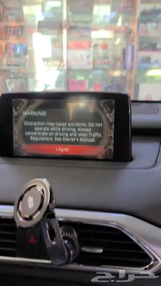 اصلاح شاشة اللمس مزداءCX9 المتوقفه والمشهبه تغيير شاشة لمس 1