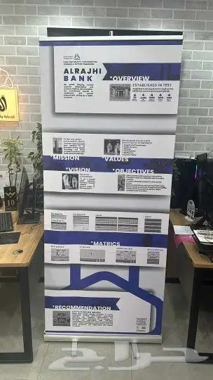 ستاندات جاهزة وتفصيل رول اب بوب اب اكريلك فوركس واستيكر 3