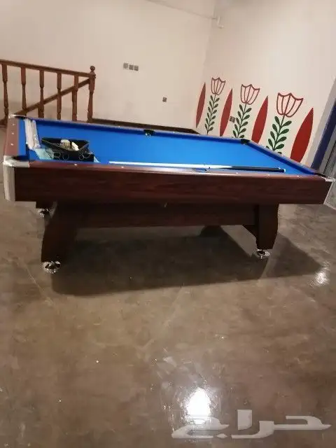 الهوكي والتنس فرفيرة مقاسات كبير بلياردو 8و9قدم 2