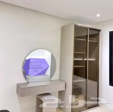 اثاث تفصيل حسب الطلب غرف نوم تفصيل دولاب مكاتب سرير اطفال لف 3