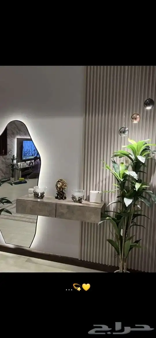 مرايه مع رف 12