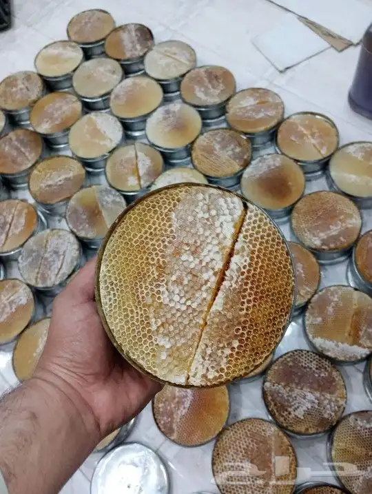عسل شمع سدر مربعي جديد 2