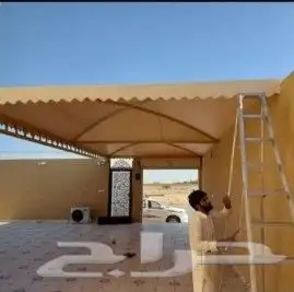 مظلات وسواتر برجولات وجميع أعمال الحداده 19