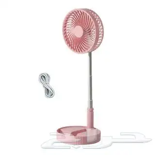 مروحة محموله لاسلكي بطاريه اعادة الشحن بمنفذ USB 1