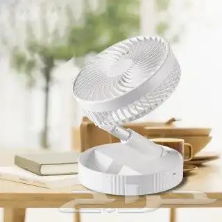 مروحة محموله لاسلكي بطاريه اعادة الشحن بمنفذ USB 3