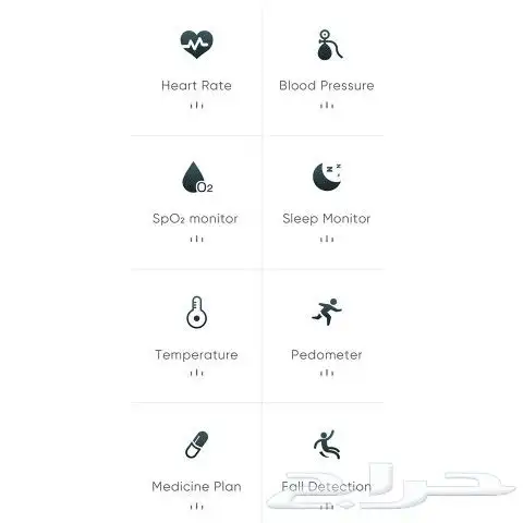 ساعة يد لتتبع لكبار السن والاطفال 4