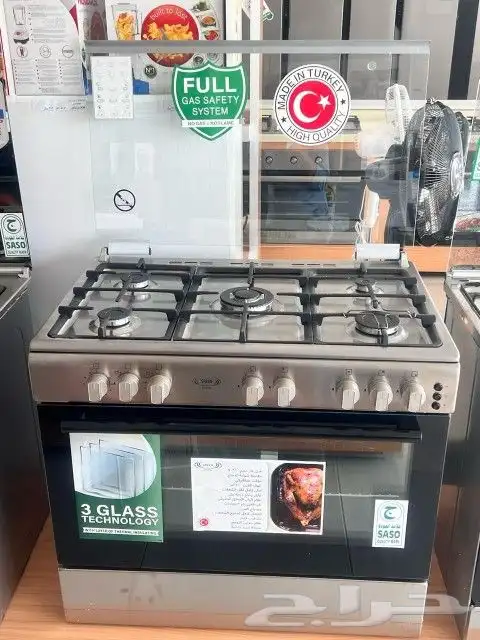 تتوفر لدينا أفران ايطالي وتركي ومصري 5 عيون و 4 عيون باسعار 1