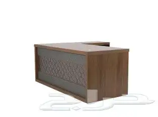 اثاث مكتبي جديد مكتب 140سم 3قطع السعر 700 0