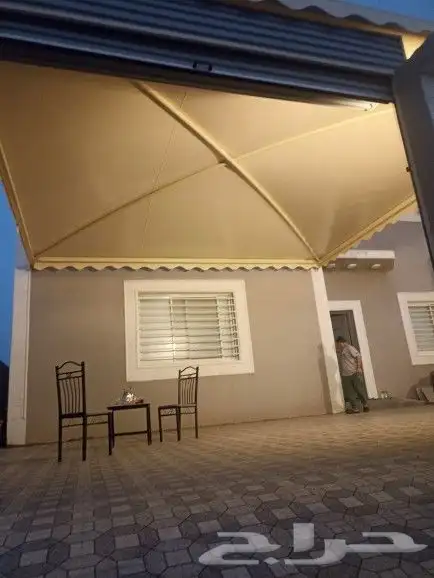 مظلات سواتر جلسات مواقف سيارات هناجر مستودعات 8