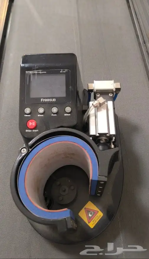 مكبس طباعة حراري ملابس كابات أكواب شالات بلوفرات دروع 1