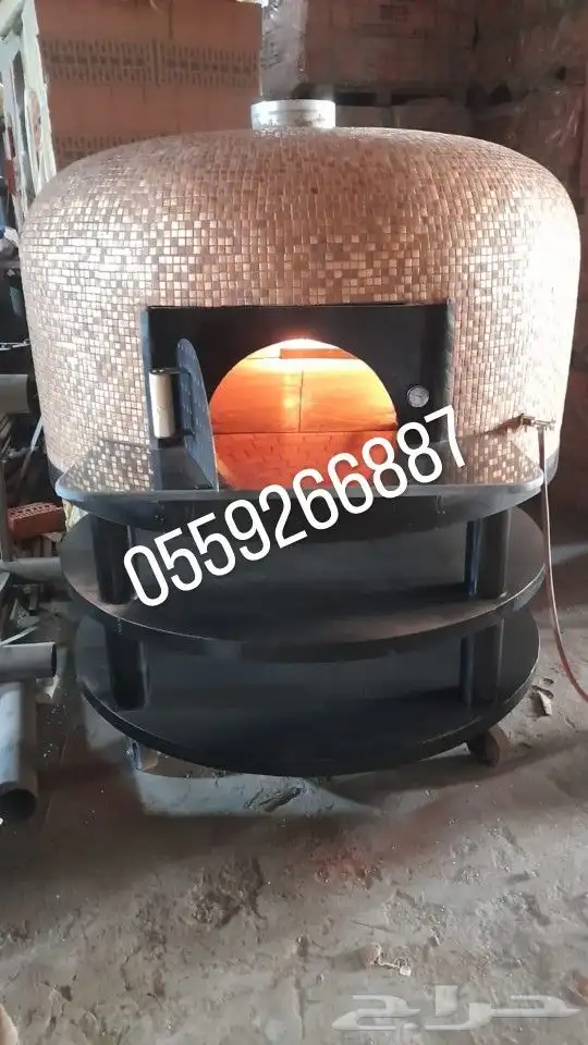أفران البيتزا النابوليا وافران المناقيش فرن متحرك للمناقيش 5