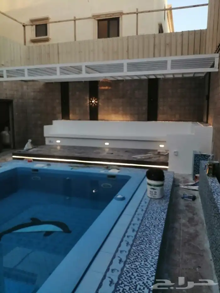 بنا مجالس ترميم مباني ديكورات اصباغ ايبوكسي بديل الخشب بديل 1