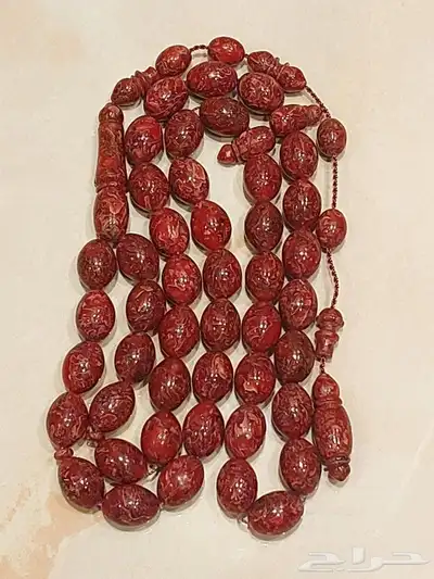 مسباح سبحة ورد طبيعي فواح 5