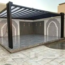 مظلات جلسات سواتر قماش ضمان 10 سنوات 1