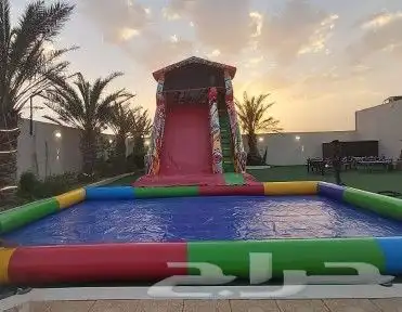 تأجير العاب هوائيه زحليقات 8