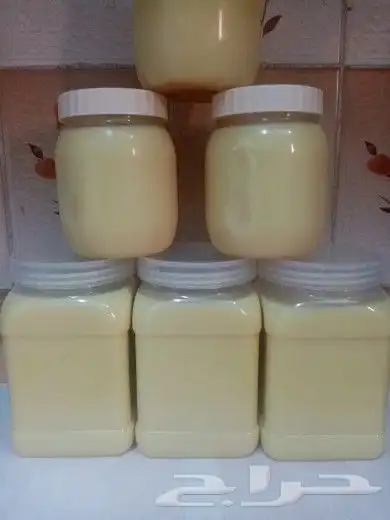 سمن غنم صافي بدون اضافات وع الشرط 3