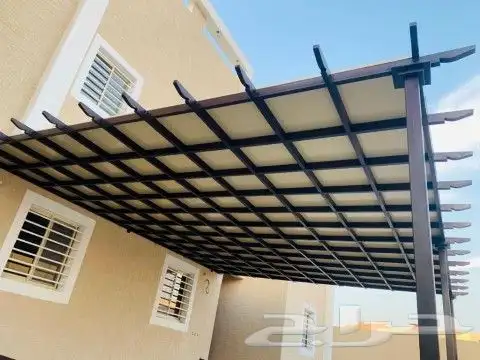 مظلات جلسات سواتر قماش ضمان 10 سنوات 5