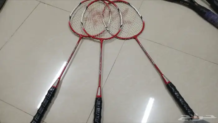 مضارب تنس و طاوله للبيع ال الحبه بي 100 و الكبير علي 250 2