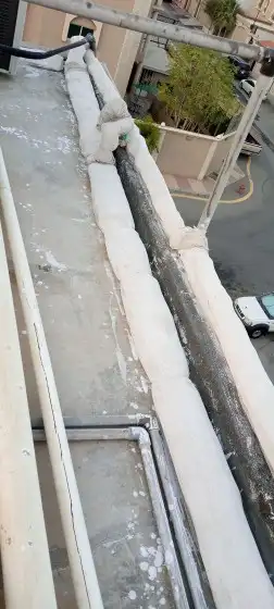 اعمل تغليف وعزل موصير الماء وخزنت الماء من الحراره وعوزال 2