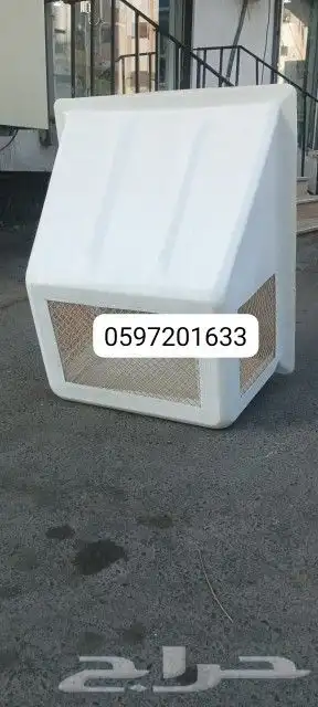 غطاء فبر جلاص شبك مكيف غطاء شفات طاردطيور 2