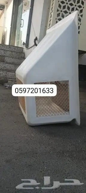 غطاء فبر جلاص شبك مكيف غطاء شفات طاردطيور 0