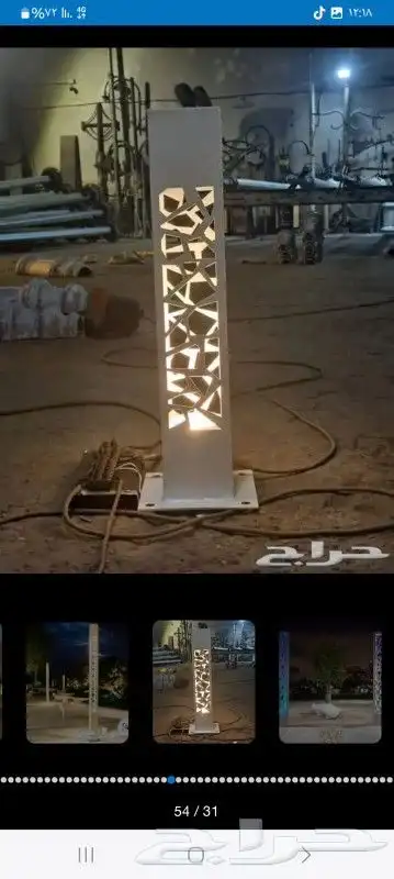 اعمده واناره 22