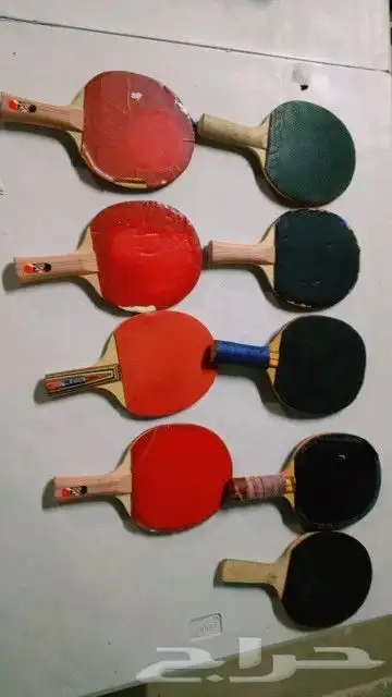 مضارب تنس و طاوله للبيع ال الحبه بي 100 و الكبير علي 250 6