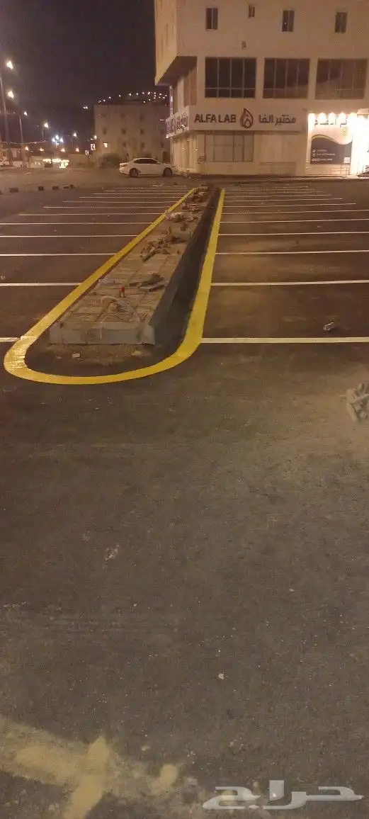 أعمال تخطيط الطرق ومواقف السيارات 2