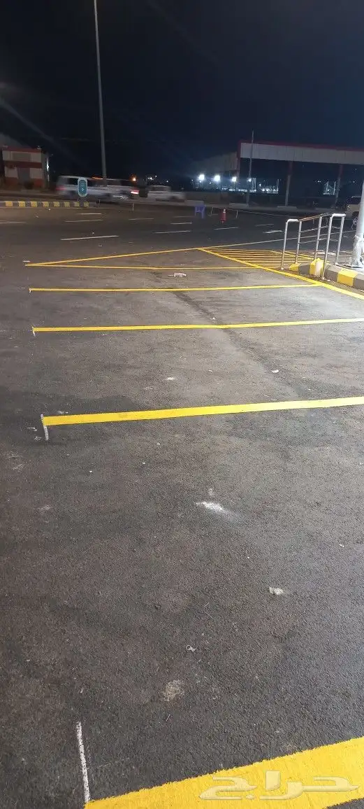 أعمال تخطيط الطرق ومواقف السيارات 8