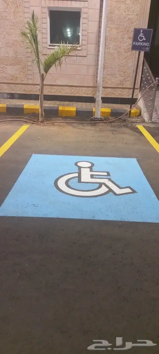 أعمال تخطيط الطرق ومواقف السيارات 9