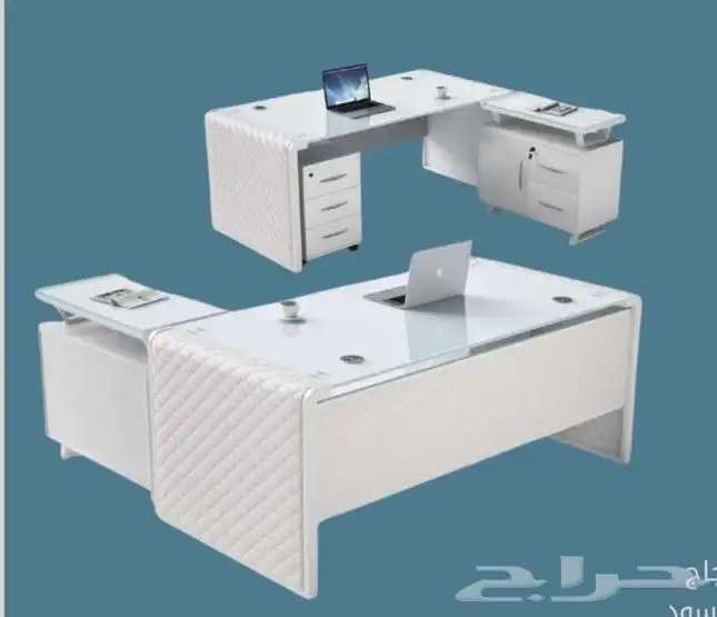عروضات اثاث مكتبي جديد مكاتب جميع المقاسات وكراسي متحرك وثاب 16