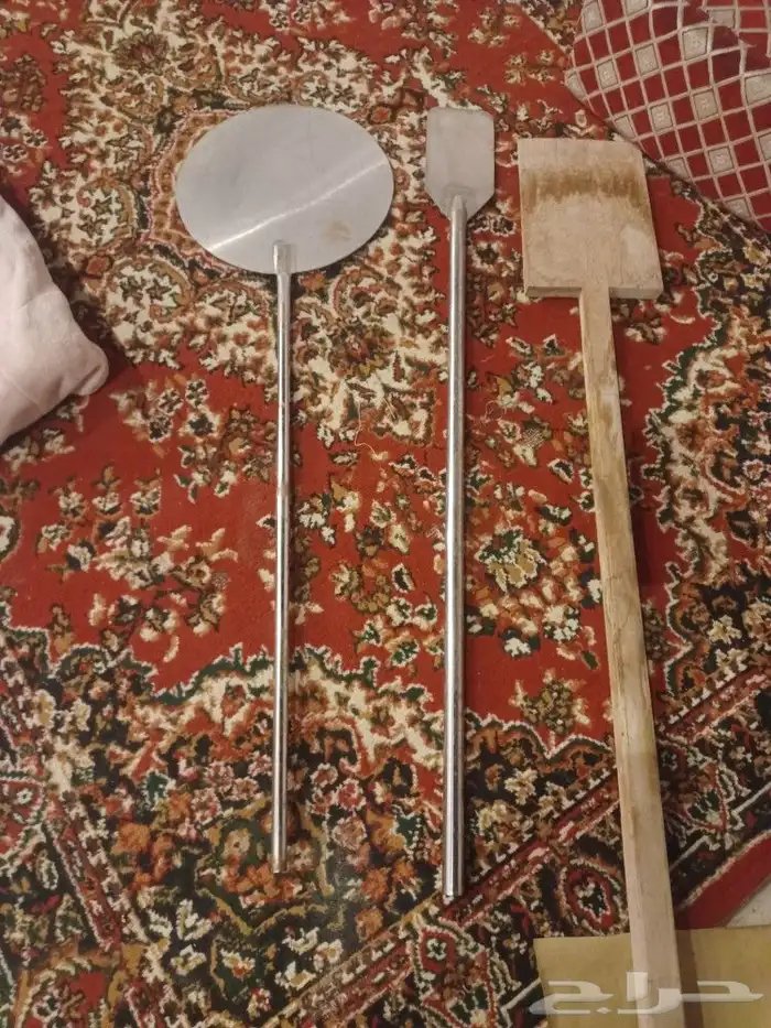 ملاعق او ملاسات ملعقة للمعجنات والبيتزا والافران سنستيل شرط 0