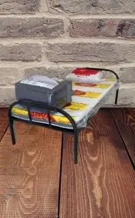 سرير حديد دور ودورين مراتب طبيه تأثيث سكن عمال سعر خاص 0