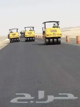 أعمال الاسفلت الحار والمقشور والتخطيط 38
