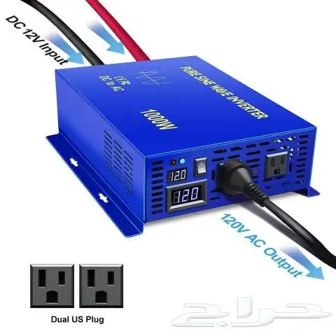 محول كهرباء 12v موجة نقية 8