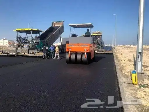 أعمال الاسفلت الحار والمقشور والتخطيط 0