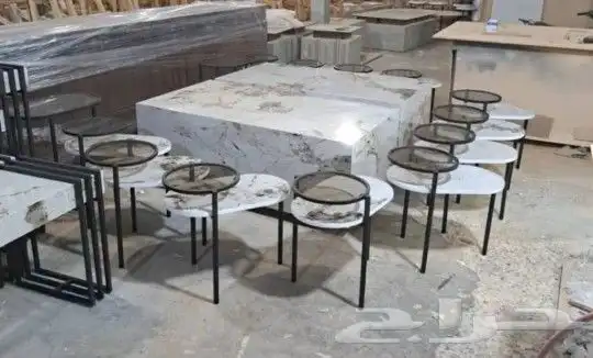 تفصيل طاولات بديل رخام 0