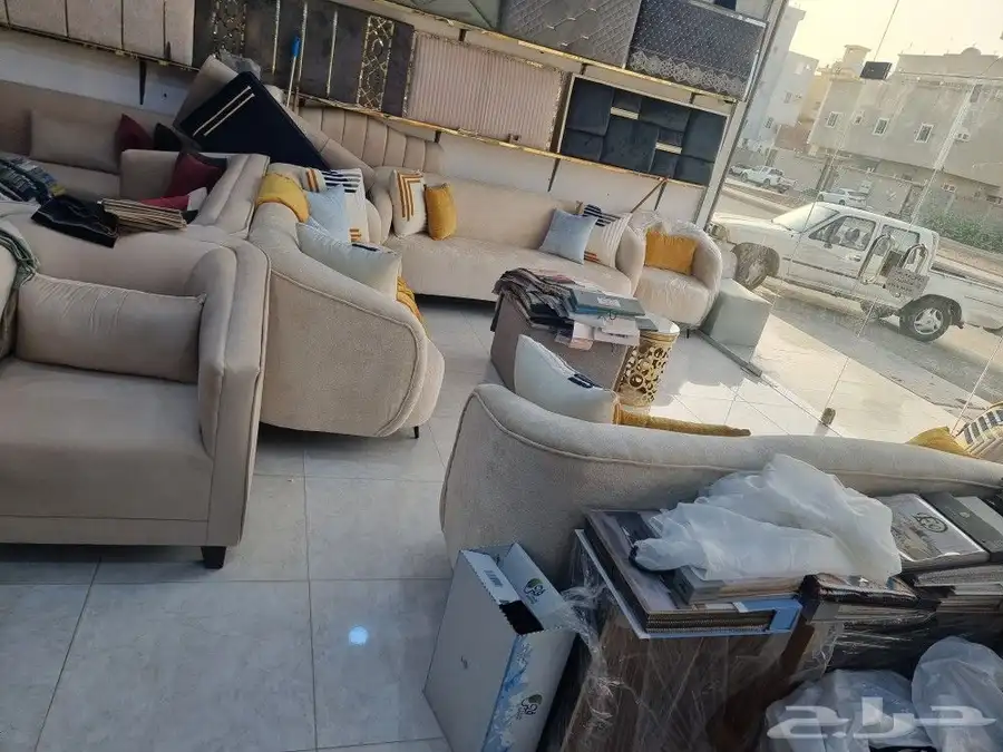 كنب الهبه الجديده جاهز وتفصل حسب الطلب تصميم جميع الموديلات 0