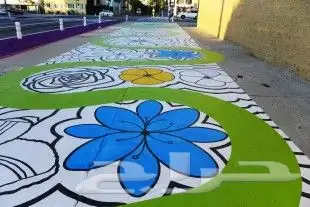 رسم مغاسل السيارات والروضات والحدائق والملاعب 5