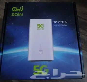 عرض شركه زين جهاز 5G منزلي مع شريحه بيانات نت مفتوح 1