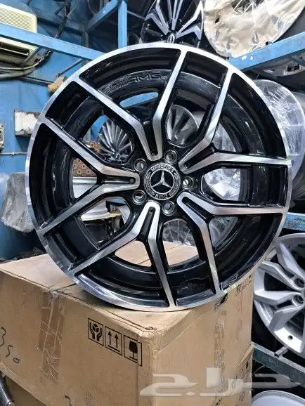 جنوط مرسيدسE300موديل2023 مقاس19 اصليه وكاله 1