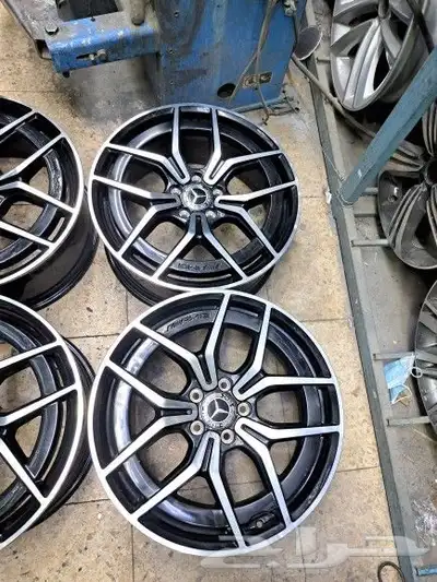 جنوط مرسيدسE300موديل2023 مقاس19 اصليه وكاله 5