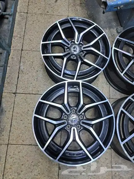 جنوط مرسيدسE300موديل2023 مقاس19 اصليه وكاله 6