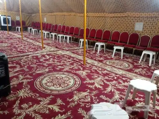 تاجير كراسي فرشات من كل الانواع مخيمات للحفلات والمناسبات 6