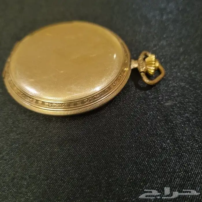 ساعه جيب مطليه ذهب جونغانز 3
