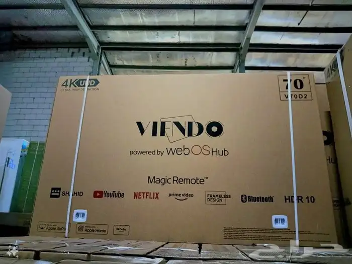 يتوفر لدينا جميع أنواع الشاشات اخرا اصدار 50و55و65و75و85و100 1